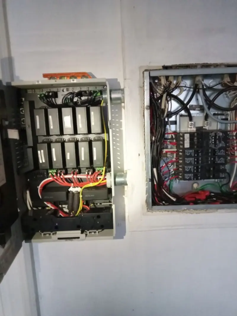 Electrical panel upgrade completed for Ring Doorbell Installation in Willow Springs